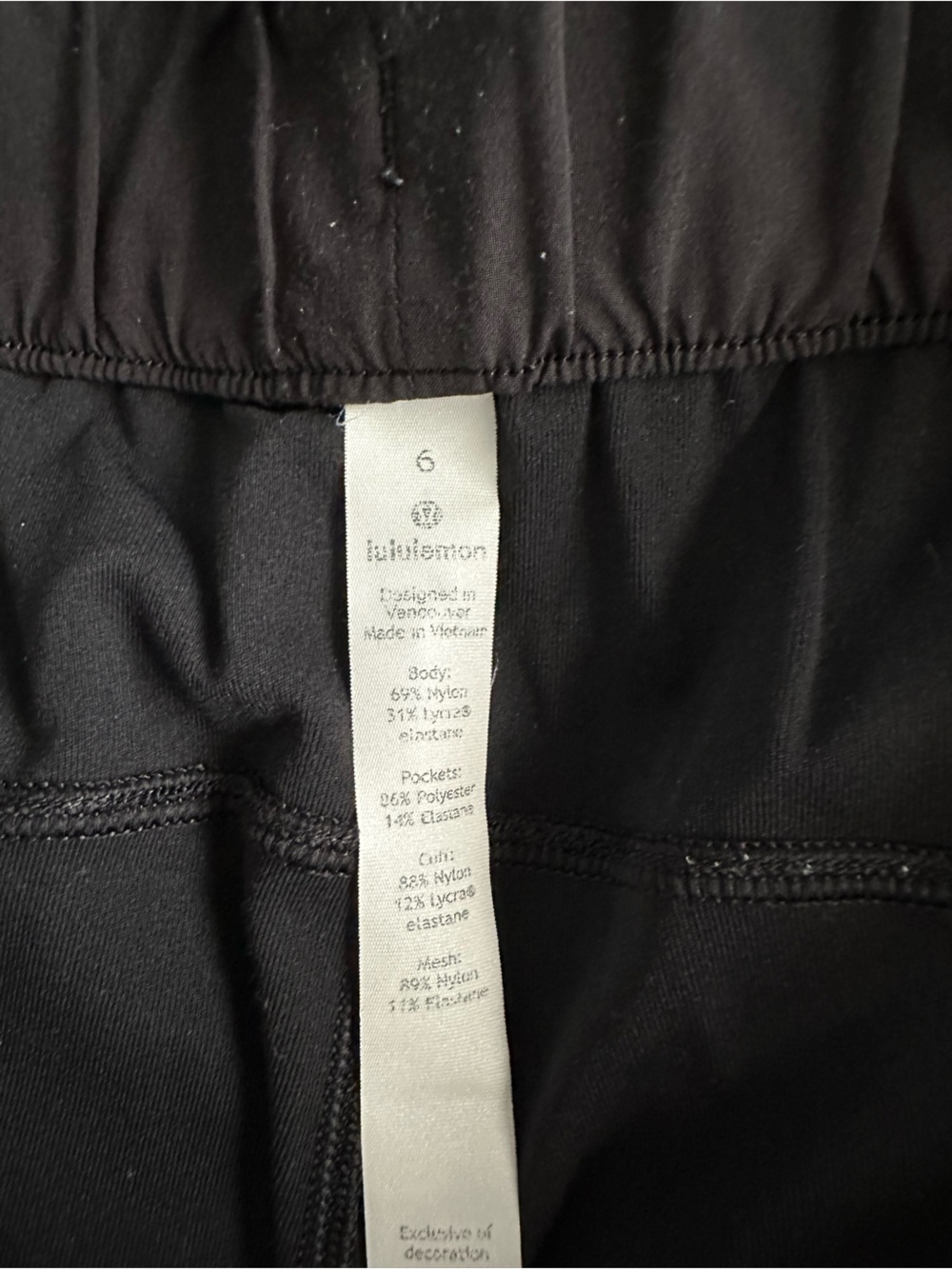 lululemon athletica Black Joggers - Picture 4 of 5